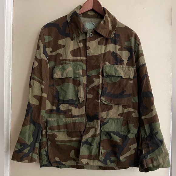 Men’s S military authentic camo jacket - Picture 1 of 3